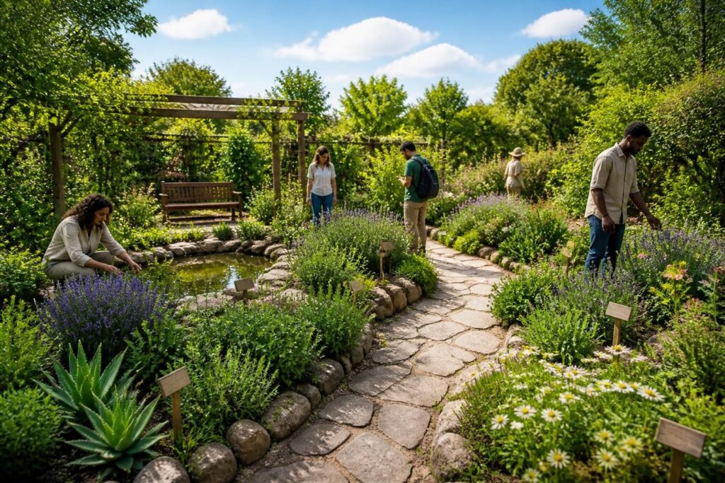 découvrez le jardin des plantes médicinales, un espace dédié à l’exploration des vertus naturelles des plantes pour votre bien-être.