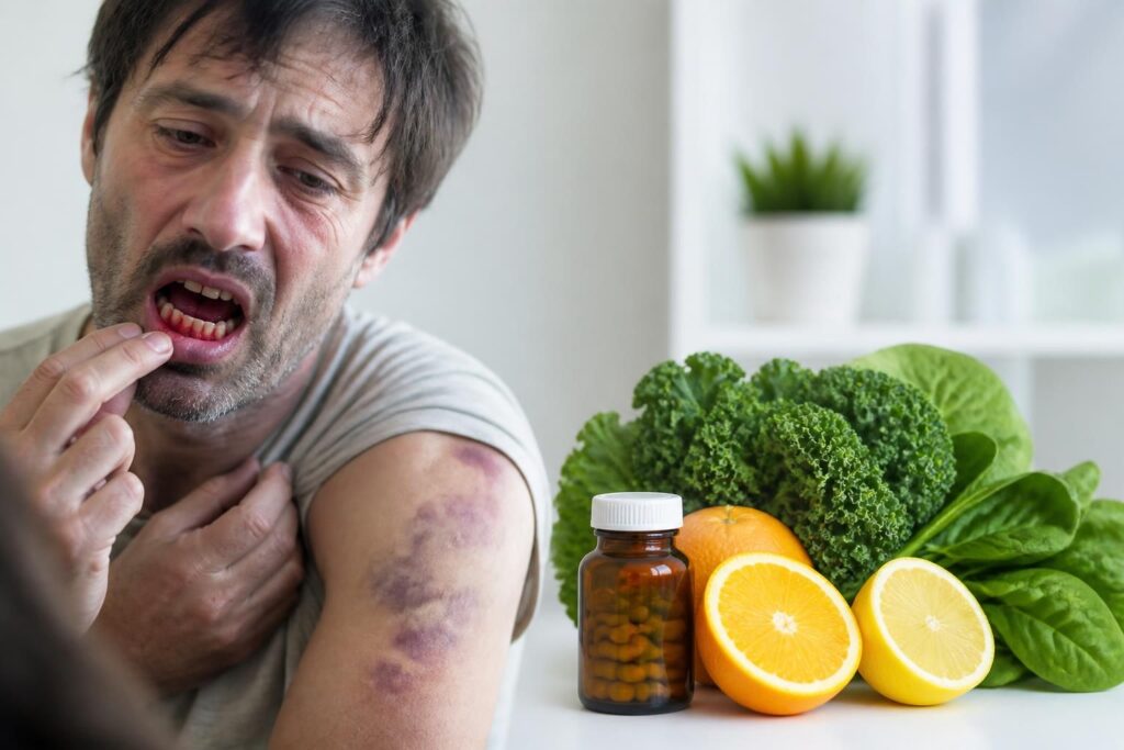 découvrez les symptômes du scorbut et les traitements efficaces pour soigner cette carence en vitamine c. apprenez à reconnaître les signes précoces et à prévenir cette maladie.
