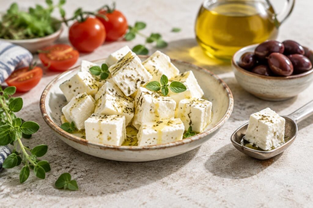découvrez combien de calories contient la feta, ainsi que ses valeurs nutritionnelles et des conseils pour l’intégrer à vos repas.