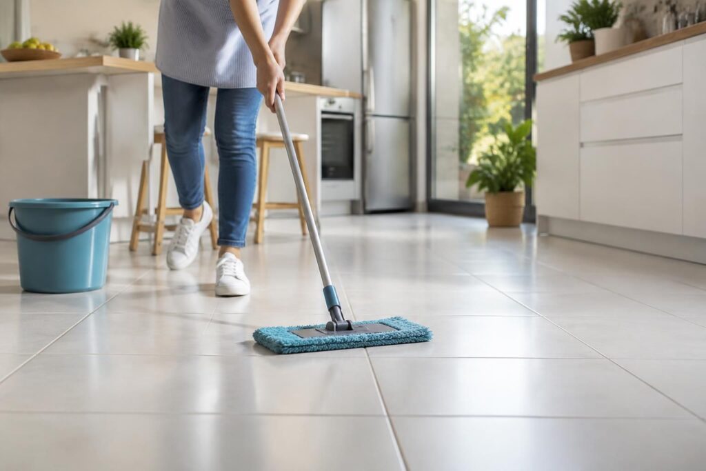 découvrez des astuces simples et efficaces pour nettoyer votre sol carrelé, éliminer les traces et retrouver un carrelage propre et éclatant.